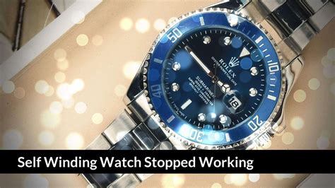 rolex has stopped working|why isn't my rolex working.